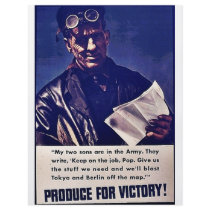 Produce For Victory! flyers