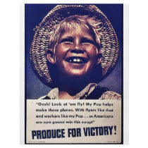 Produce For Victory! flyers