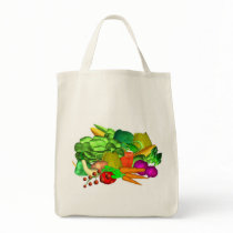 Produce shopping bag by Valxart