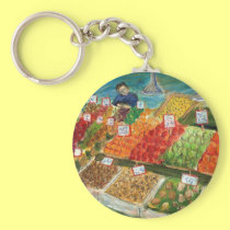 Produce Vendor Keychain (Pike Place Seattle) keychains