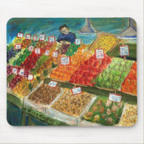 Produce Vendor Mousepad (Pike Place Seattle)