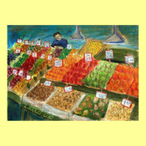 Produce Vendor Poster posters