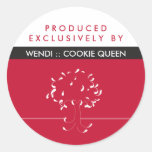 Produced Exclusively By {your name} Sticker