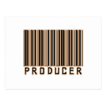 Producer Barcode Postcard
