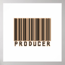 Producer Barcode Posters