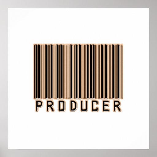 Producer Barcode Posters