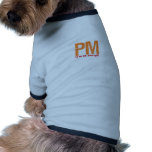 Production Manager Description Doggie Tee Shirt