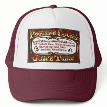 Prof. Cuyler's Juice Tonic - Trucker Hat by thesquidshop Prof. Cuyler's Juice Tonic - Trucker Hat