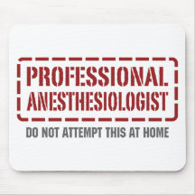 Professional Anesthesiologist Mouse Mats