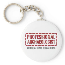 Professional Archaeologist Keychain