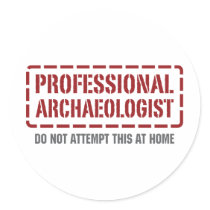 Professional Archaeologist Sticker