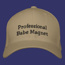 Professional Babe Magnet embroidered hats