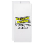 Professional Big Brother...Joke Rack Card Template
