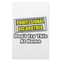 Professional Big Brother...Joke stationery