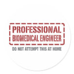 Professional Biomedical Engineer Stickers