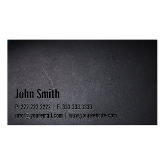 Professional Black Out Fitness Business Card