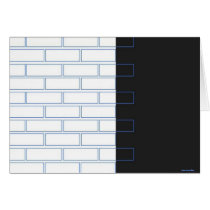 Professional Brick Wall Card