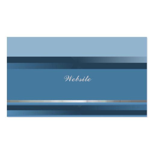 Professional Business Card (back side)