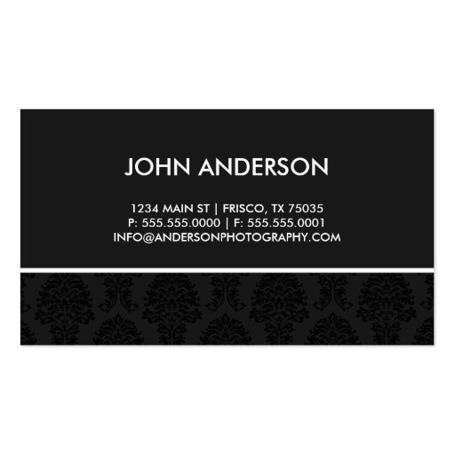 Professional Business Card