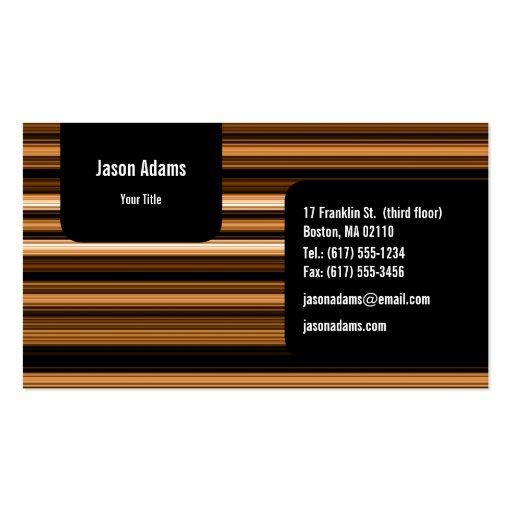 Professional Business Card