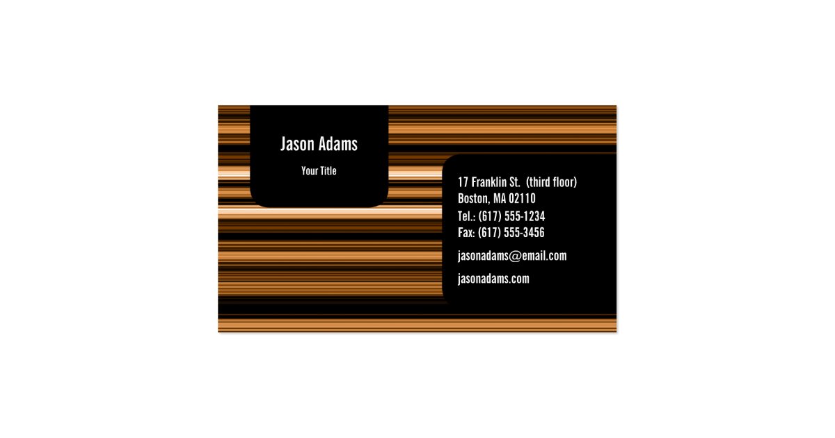 Professional Business Card Zazzle
