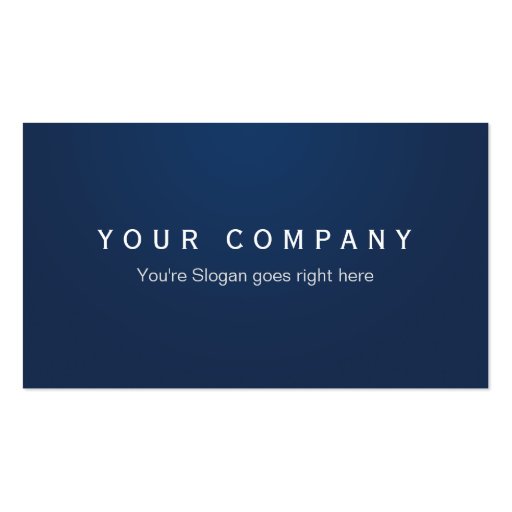 Professional Businesses visiting cards Navy Blue
