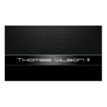 Professional Carbon Fiber Car Business Cards