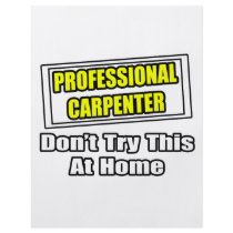 Professional Carpenter...Don't Try This At Home flyers