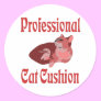Professional Cat Cushion Sticker