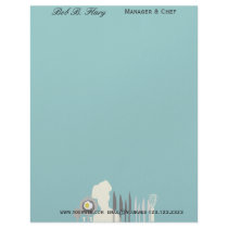 Professional Chef & Baker letterhead by 911business Professional Chef & Baker letterhead