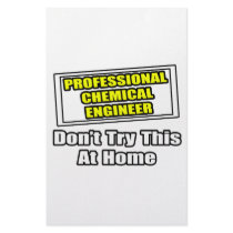 Professional Chemical Engineer...Don't Try This stationery by Chemical_Engineer Professional Chemical Engineer...Don't Try This stationery