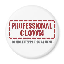 Professional Clown Magnets