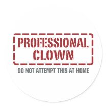 Professional Clown Sticker