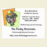Professional Dog And Cat Grooming Cards business cards