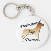 Professional Dog Trainer Keychains