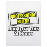 Professional Editor...Don't Try This At Home Letterhead Design
