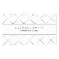 Professional Elegant Cosmetologist Fashion White Business Card Templates