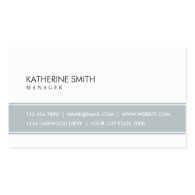 Professional Elegant Plain Simple Gray and White Business Card Templates