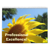 Professional Excellence! Sunflowers Calendar