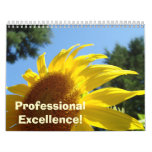 Professional Excellence! Sunflowers Calendar