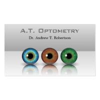 Professional Eyeballs Optometry Business Cards