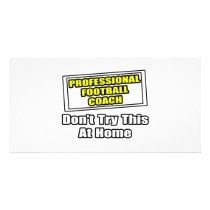 Professional Football Coach.. photo cards by footballcoachshirts Professional Football Coach.. photo cards