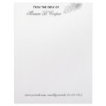 Professional From the Desk Of Customized Letterhead