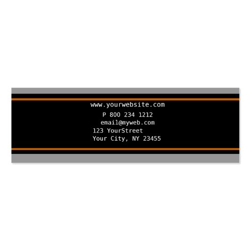 Professional Generic Simple Business Card Templates (back side)