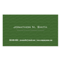 Professional green texture business cards business card templates