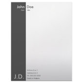 professional greys letterhead