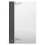 professional greys stationery design