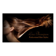Professional Hair Stylist / Beauty Salon Card Business Card