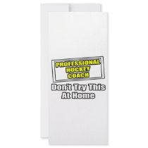 Professional Hockey Coach...Don't Try This rack cards by hockeycoachshirts Professional Hockey Coach...Don't Try This rack cards