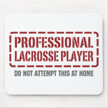 Professional Lacrosse Player Mouse Mats